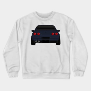 R32 rear Navy Crewneck Sweatshirt